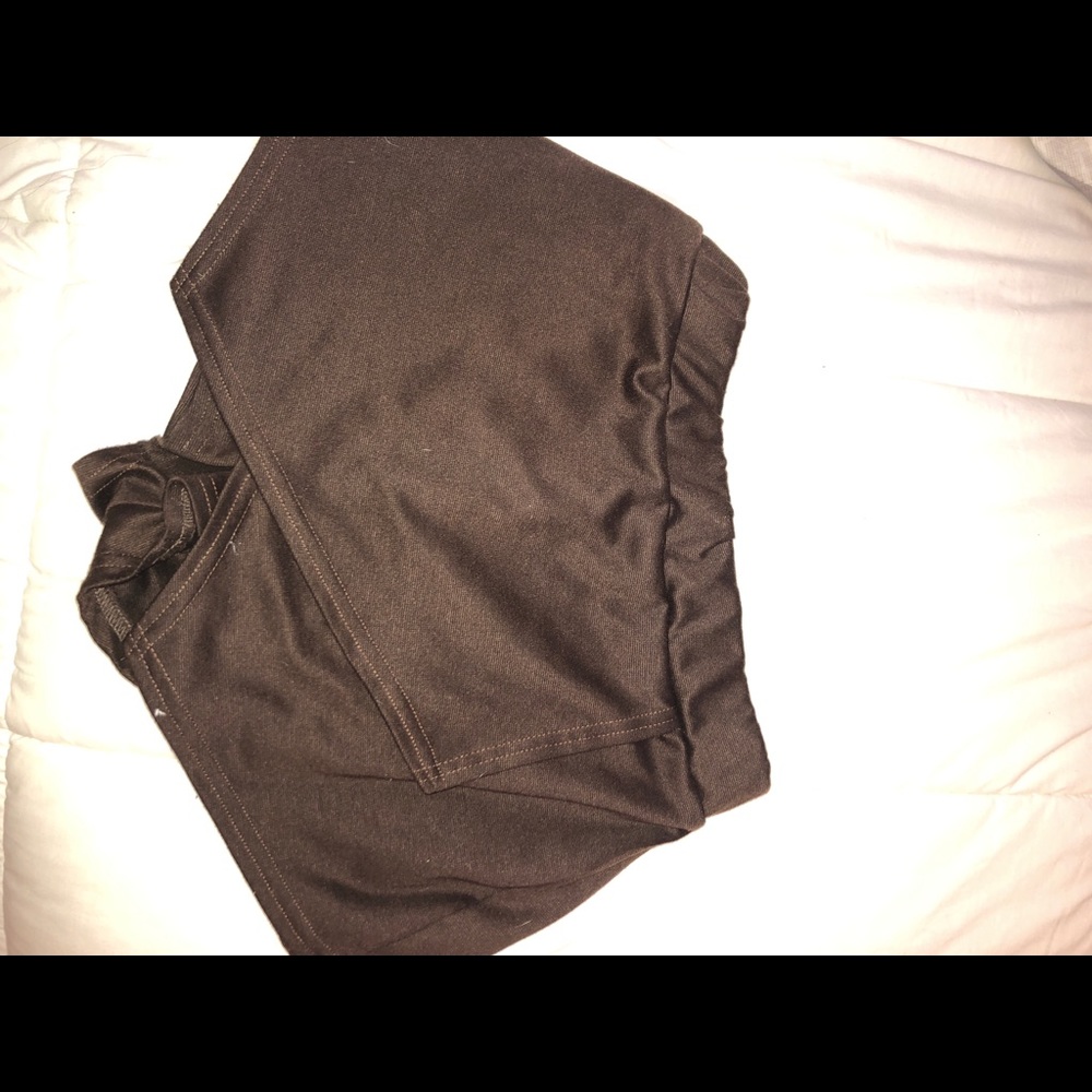 Basic, cotton comfortable skort